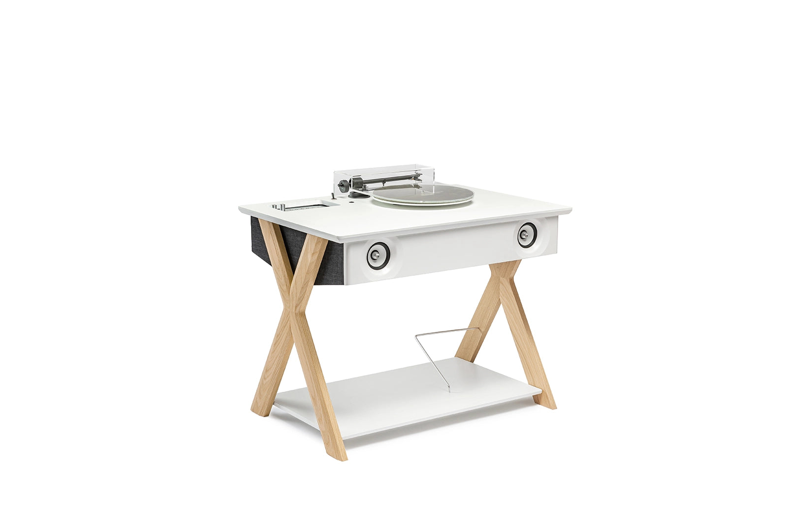 LX X Platinum Anthracite / Oak