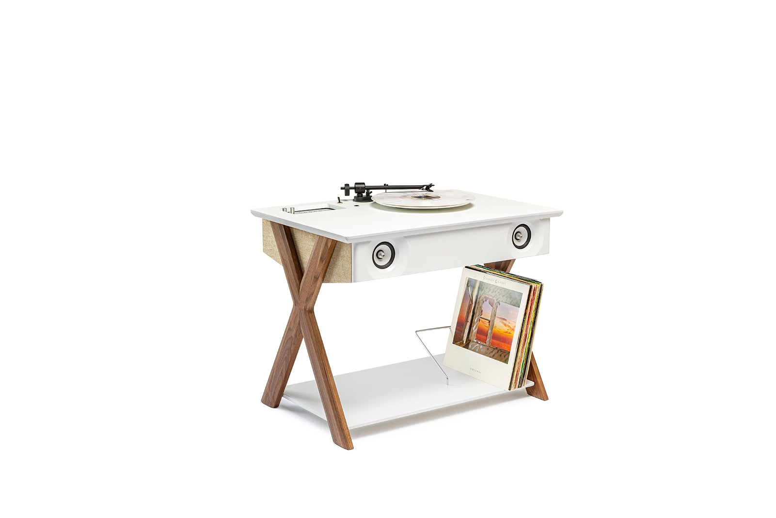 LX X Platinum Champagne / Walnut