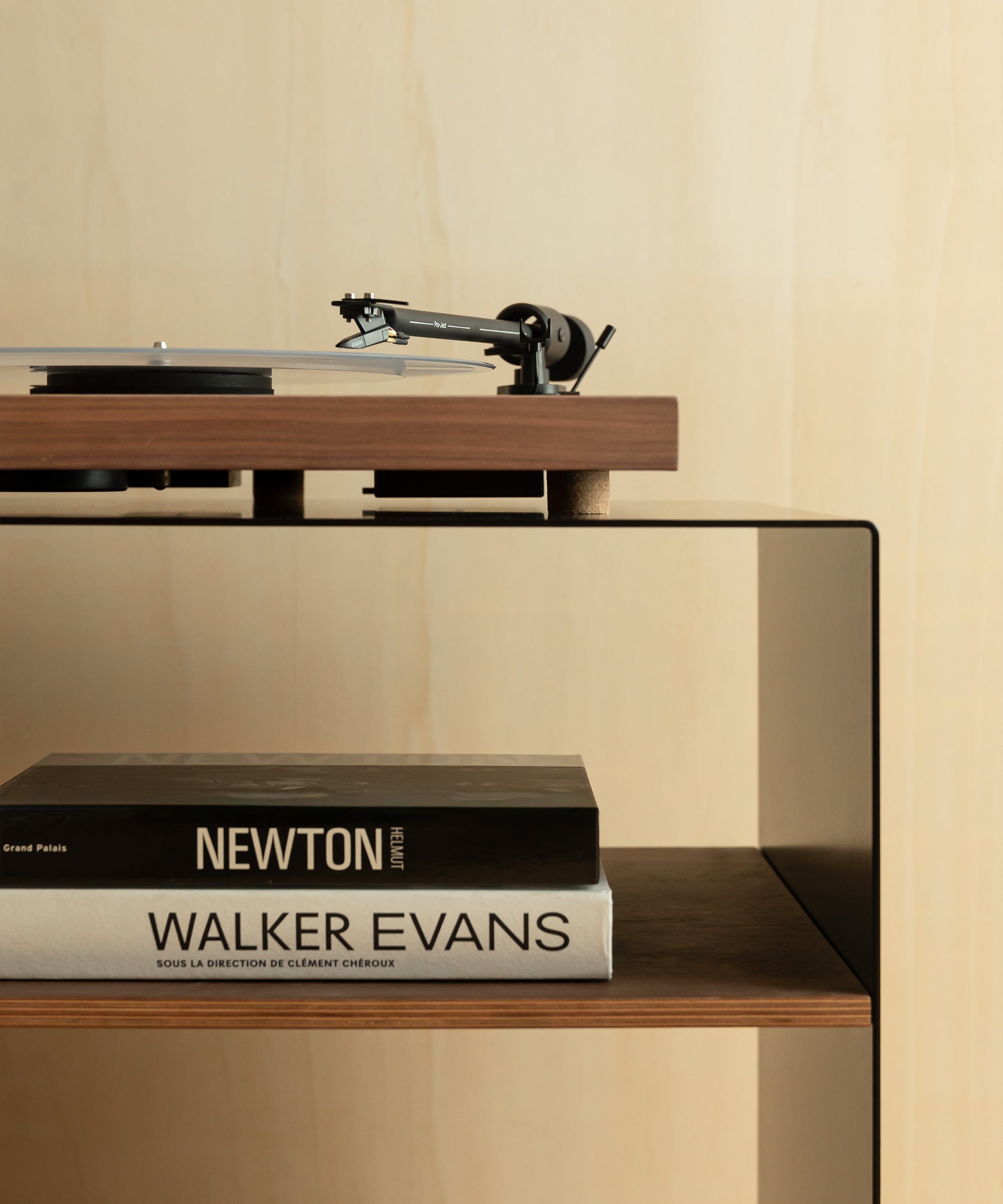 Rangement disques vinyles et meuble design platine vinyle