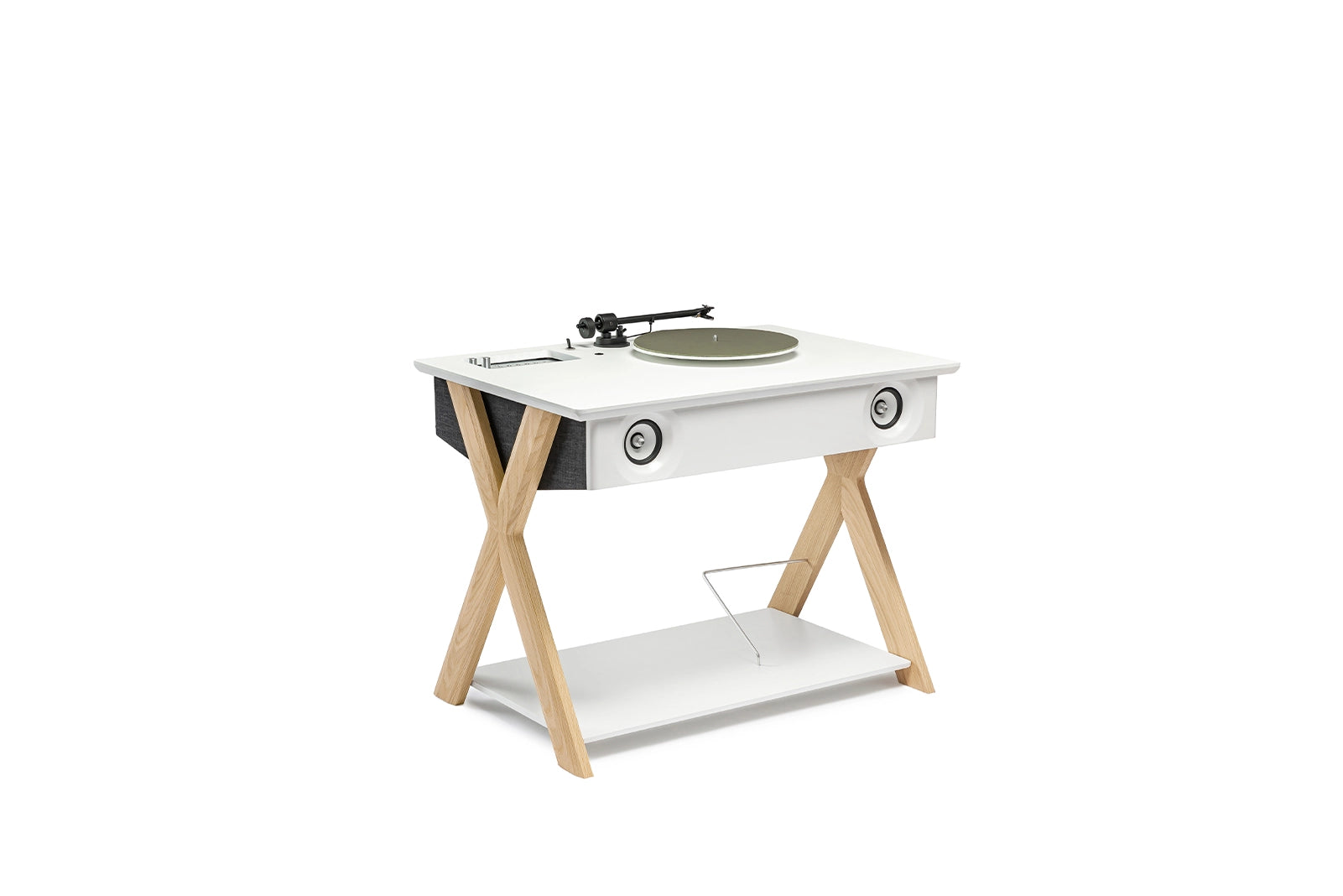 LX X Platinum Anthracite / Oak