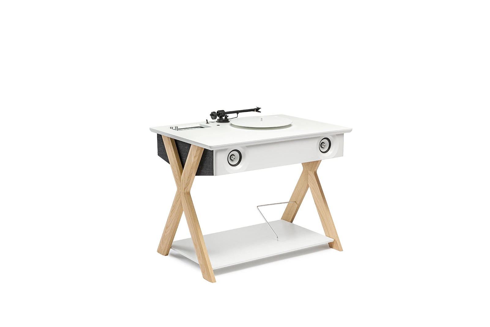 LX X Platinum Anthracite / Oak