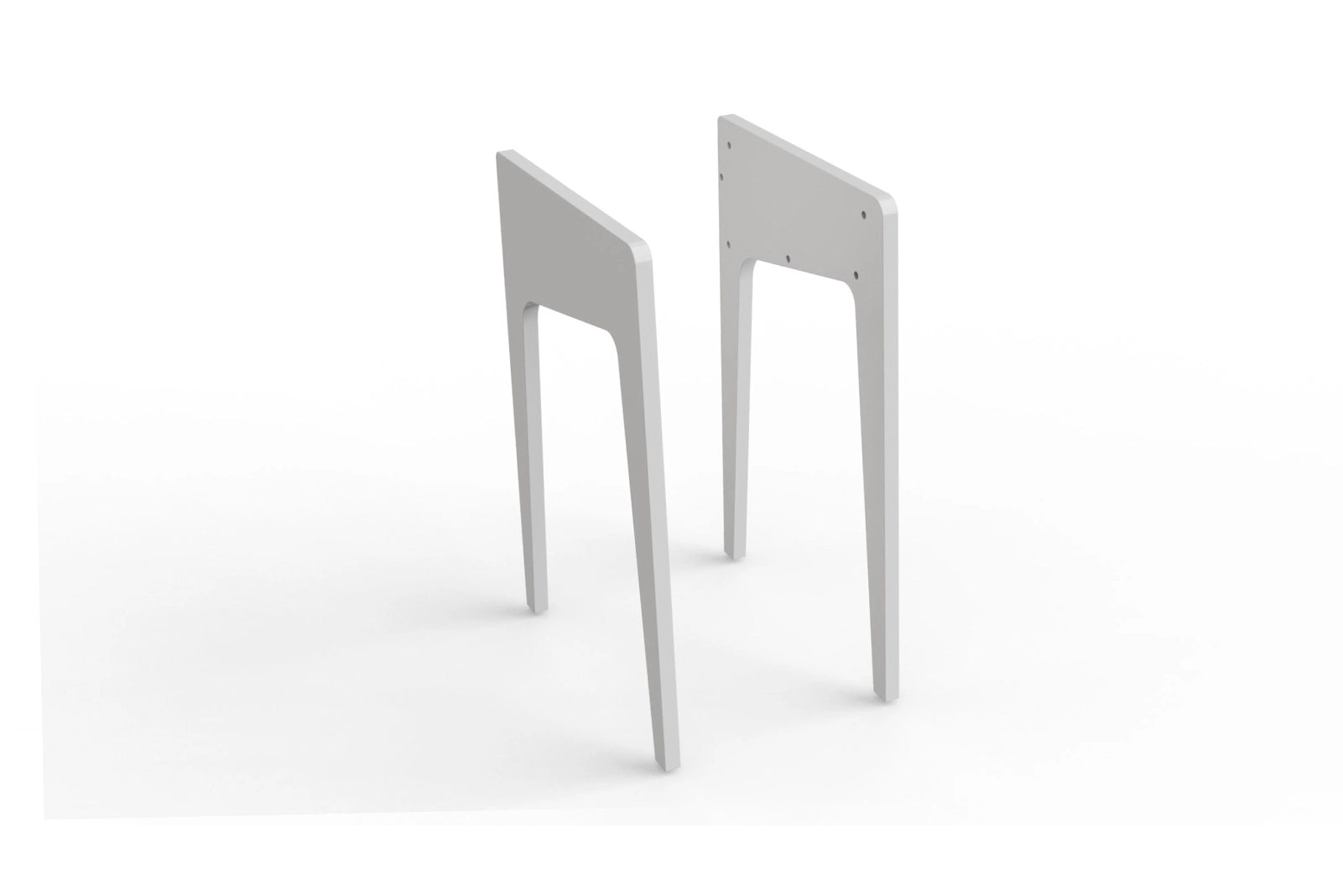 LD White Lacquer Feet