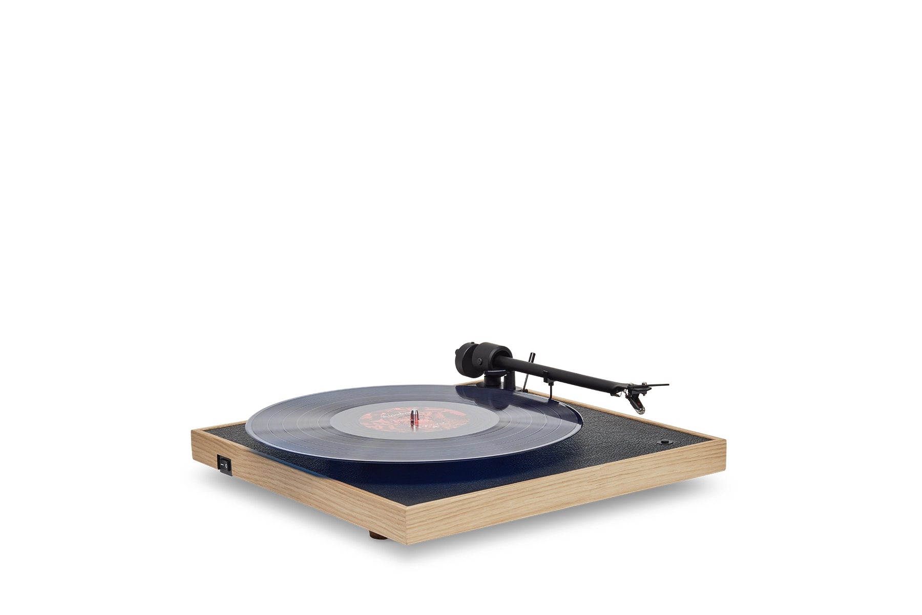 Square CC Oak Turntable
