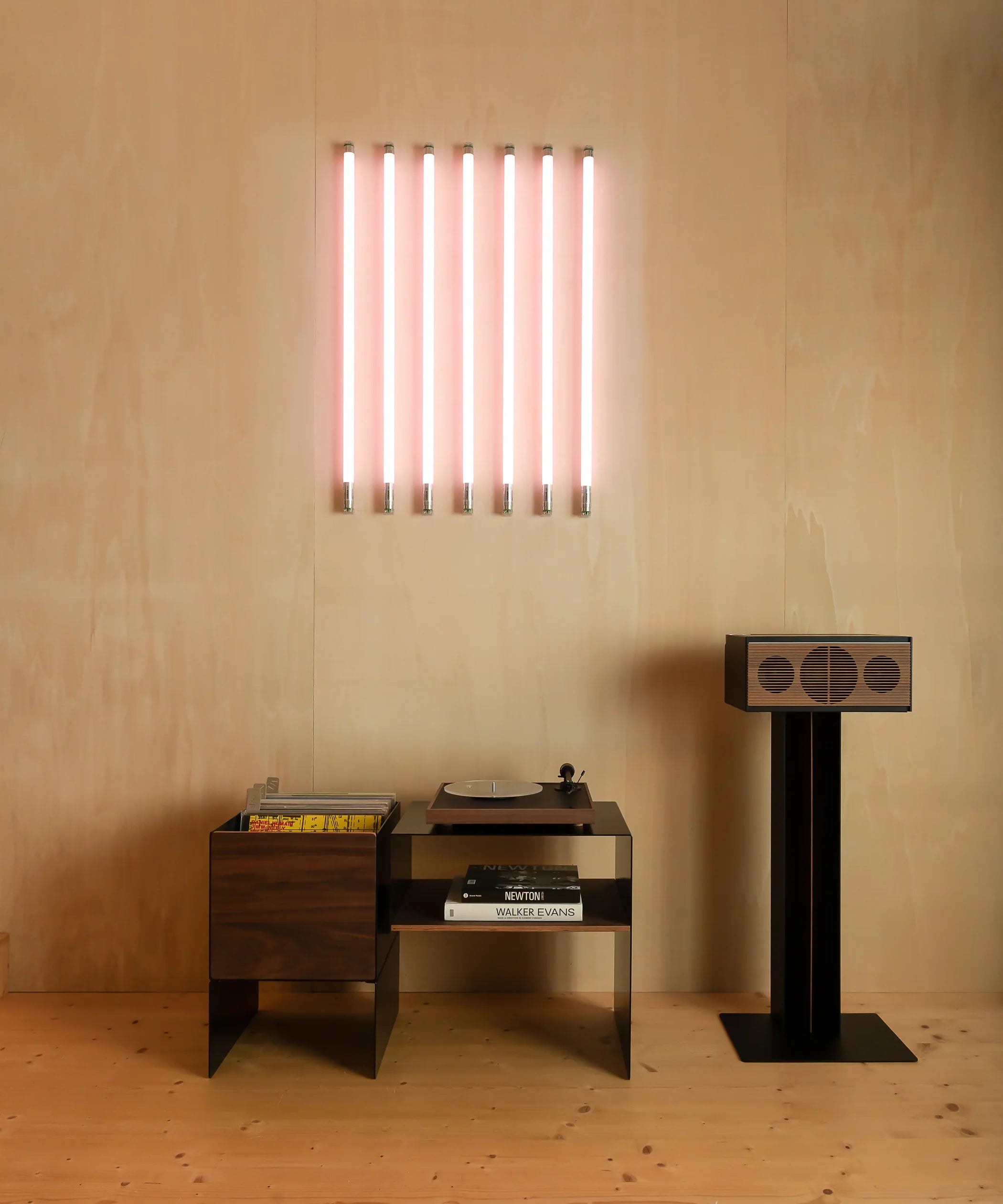 Pack Console Basse, PR Link & Platine Vinyle Square CC